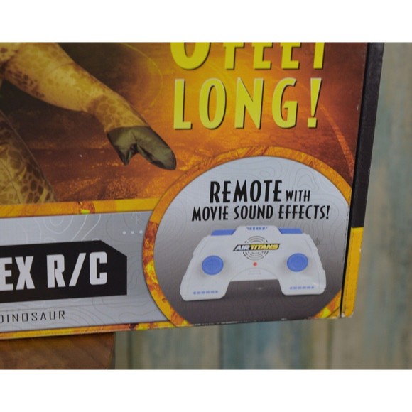 AIRTITANS 6FT Jurassic World Inflatable T Rex RC With Sounds Remote Control NEW - Picture 8 of 16